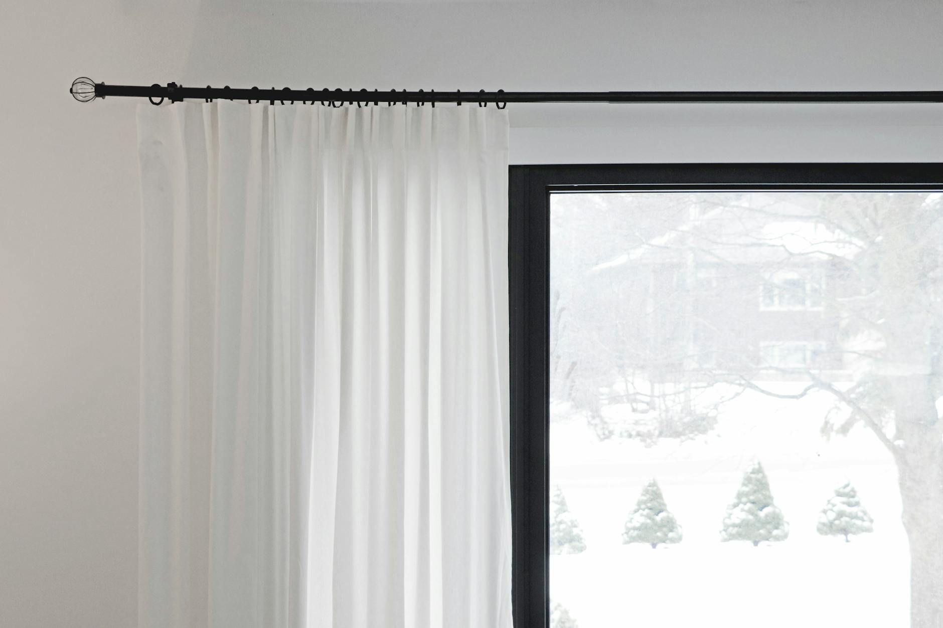Curtain & Drapery Cleaning - Before