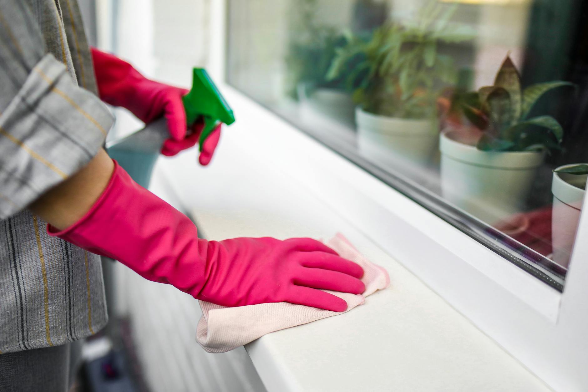 Window & Glass Cleaning - After